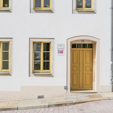 Hotel Blaue Blume Freiberg Buitenkant foto