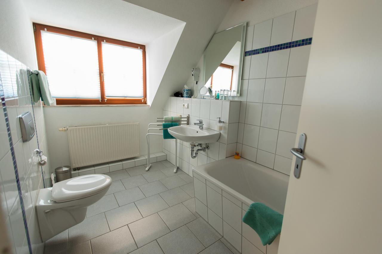 Hotel Blaue Blume Freiberg Buitenkant foto